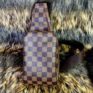 Louis Vuitton Damier Ebene Geronimos bum bag